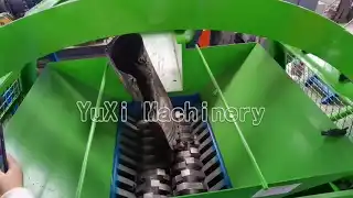 TDF (Tire-derived fuel) Shredding Plant video