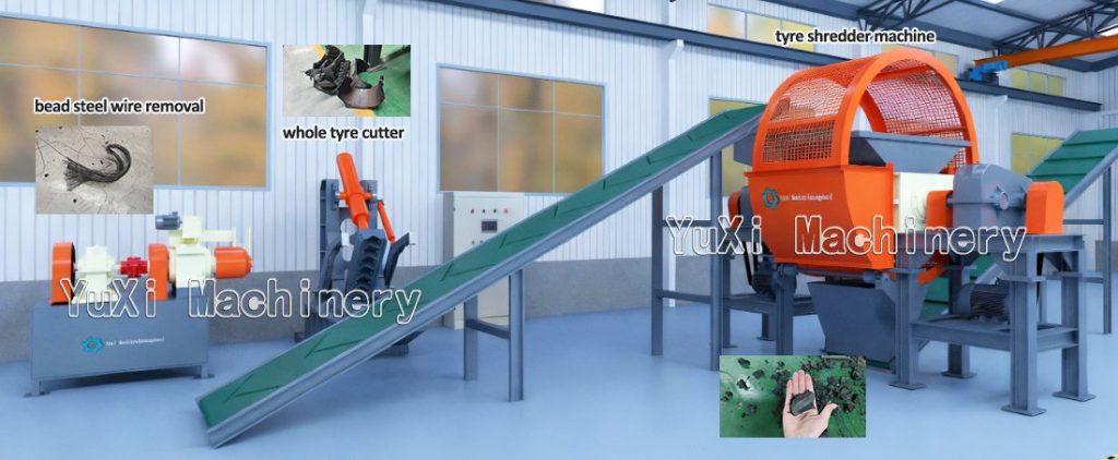 TDF (Tire-derived fuel)Plant Real shot