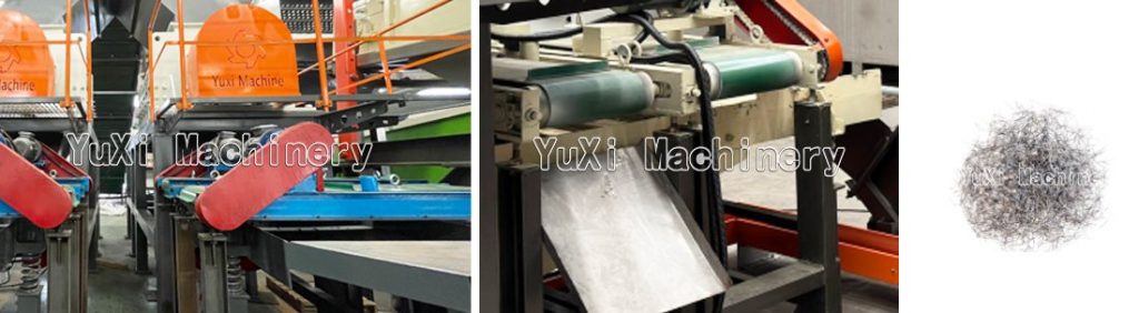 Tire Wire Free Mulch Plant Machine Details in factory