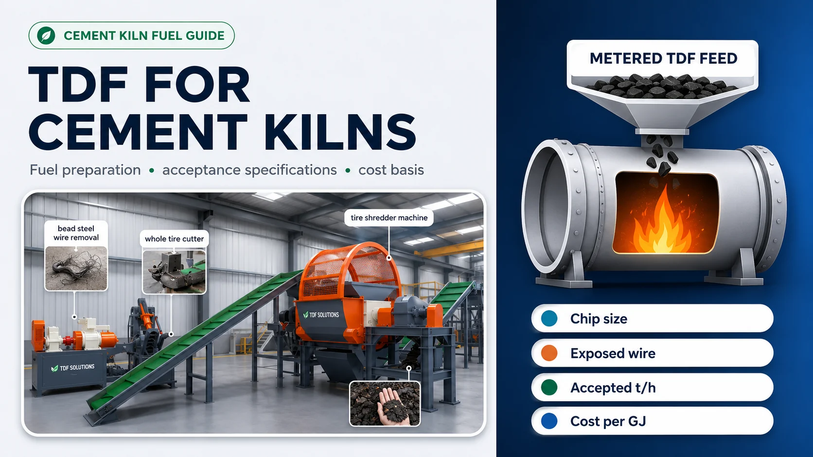 TDF for Cement Kilns: Specs & Cost Factors