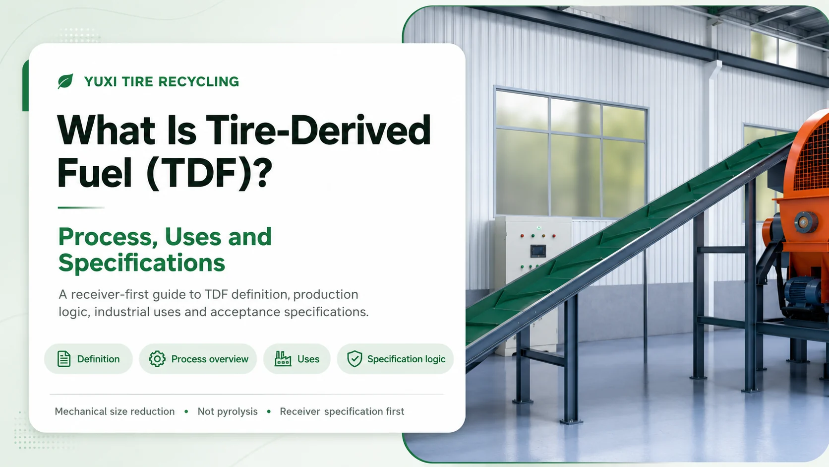 What Is Tire-Derived Fuel? Process, Uses & Specs
