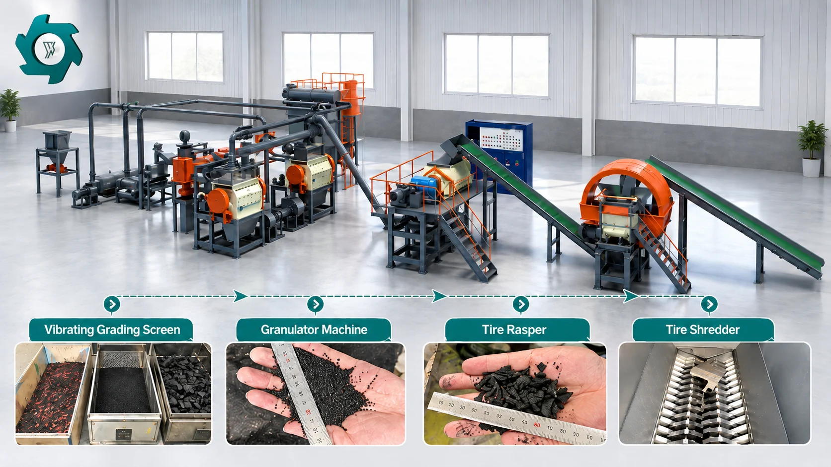 How to Start a Crumb Rubber Recycling Business